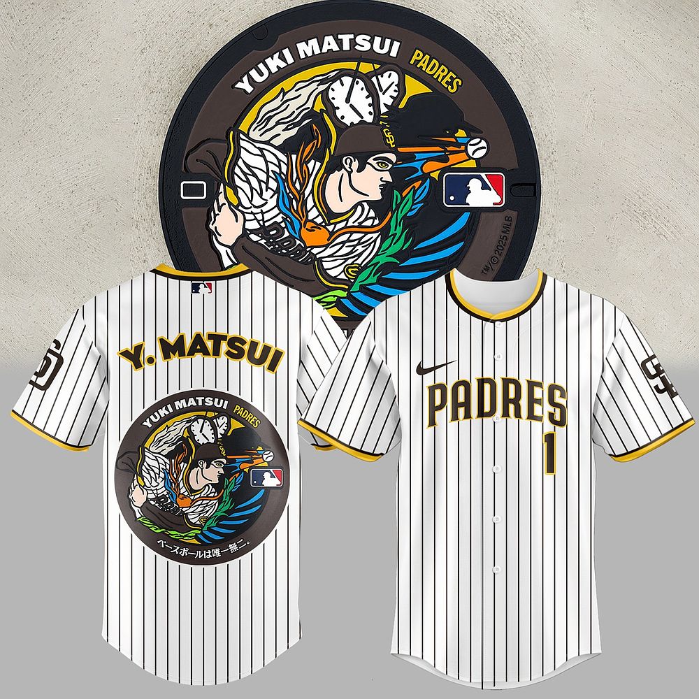 San Diego Padres Matsui 2025 MLB Japan Rising Stars Jersey Best Gift For Baseball Fans