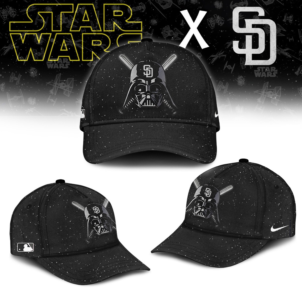 San Diego Padres Star Wars Hat Gift Ideas For Baseball Fans