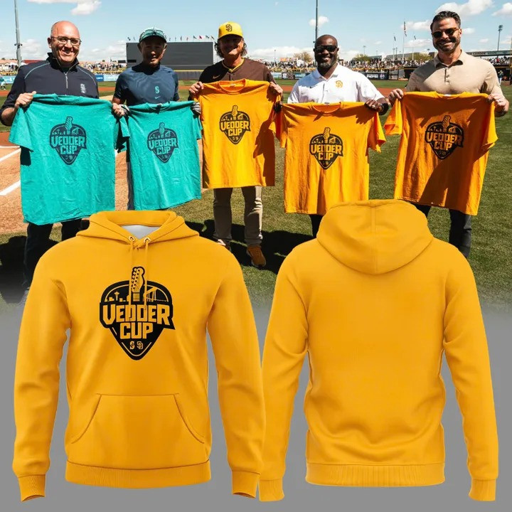 San Diego Padres Vs Seattle Mariners Vedder Cup Hoodie Best Gifts For Baseball Fans