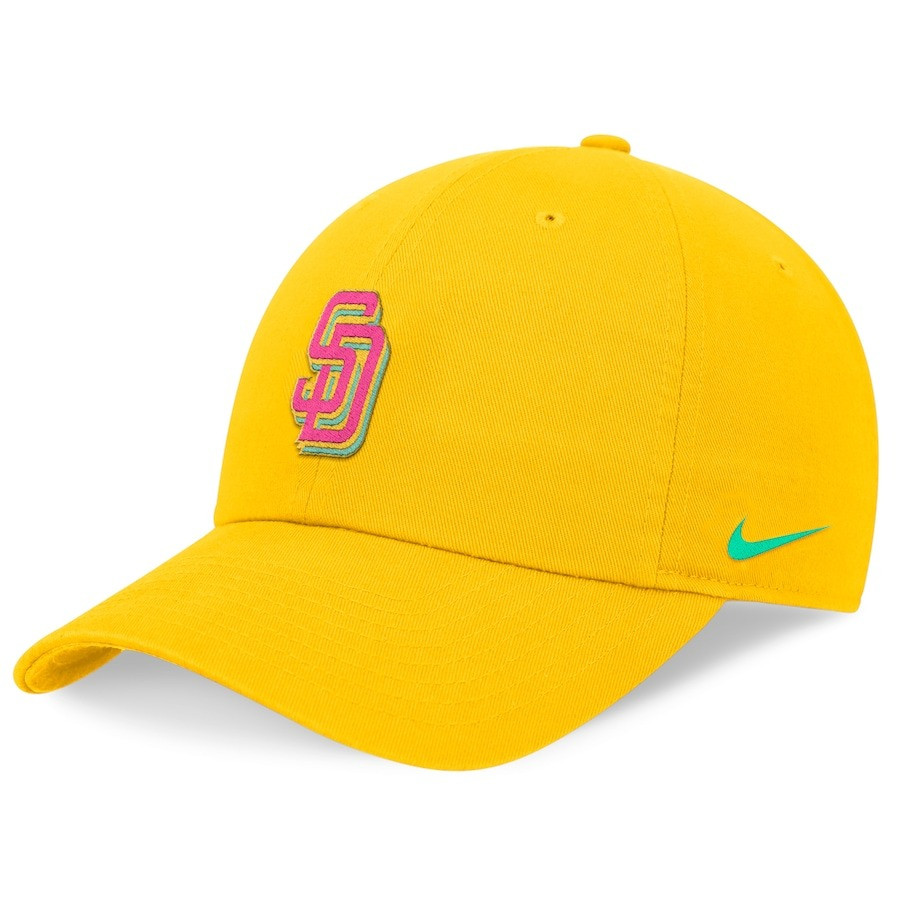 San Diego SD Padres City Connect Hat Gold Baseball Cap Merchandise Gifts For Fans