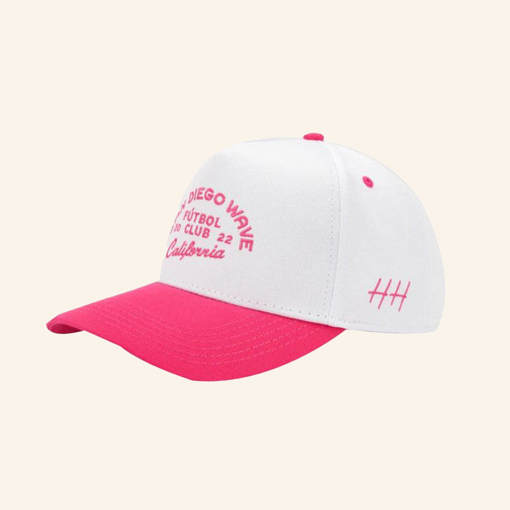 San Diego Wave FC Merch San Diego Wave FC X Huega House Embroidered Hat Gifts For Wife San Diego Wave FC Merch San Diego Wave FC X Huega House Embroidered Hat Gifts For Wife