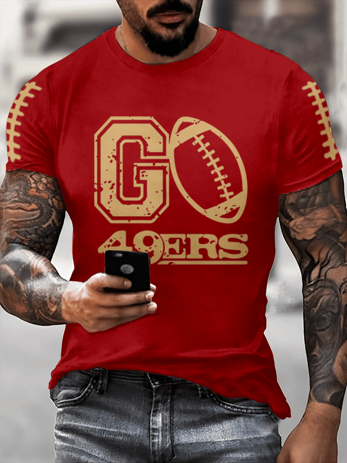 San Francisco 49ers Merch 49ers Faithful T-Shirt Football Themed Gift Ideas