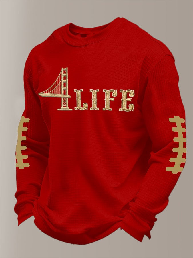 San Francisco 49ers Merch 4life Golden Bridge Long Sleeve Shirt Football Player Gift Ideas