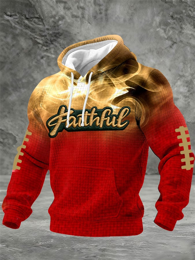 San Francisco 49ers Merch Faithful Hoodie Game Day Football Clothing Line Gifts For Him