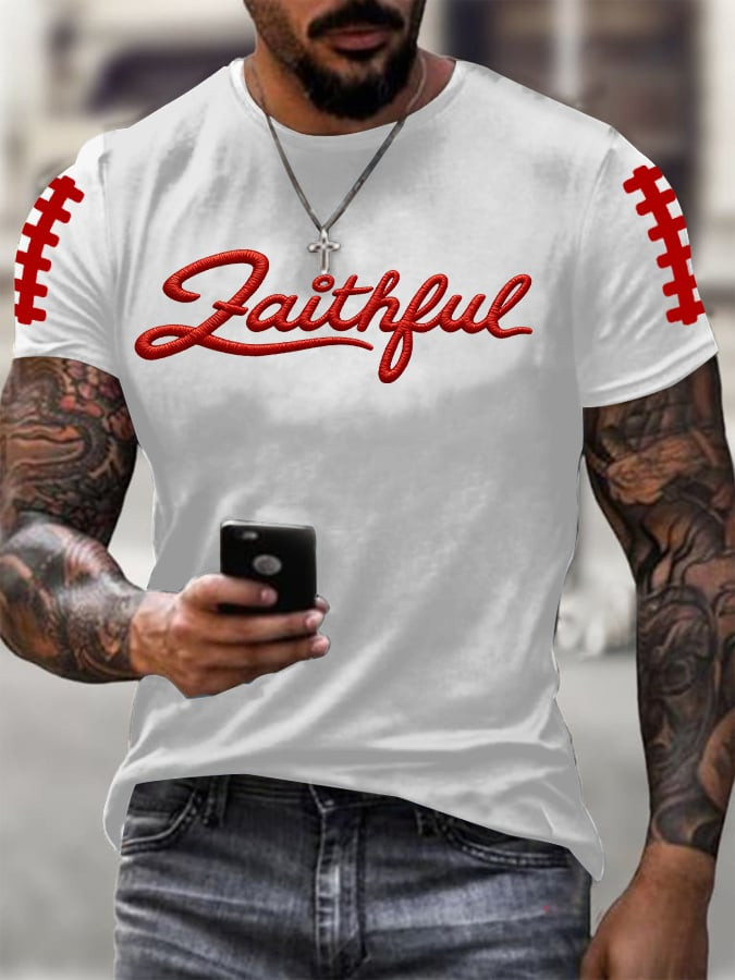 San Francisco 49ers Merch Faithful T-Shirt Best Gifts For Boyfriend