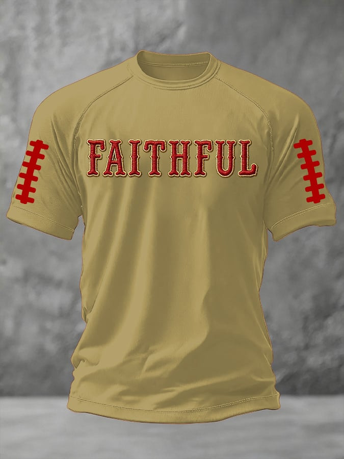 San Francisco 49ers Merch Faithful T-Shirt Best Gifts For The Faithful
