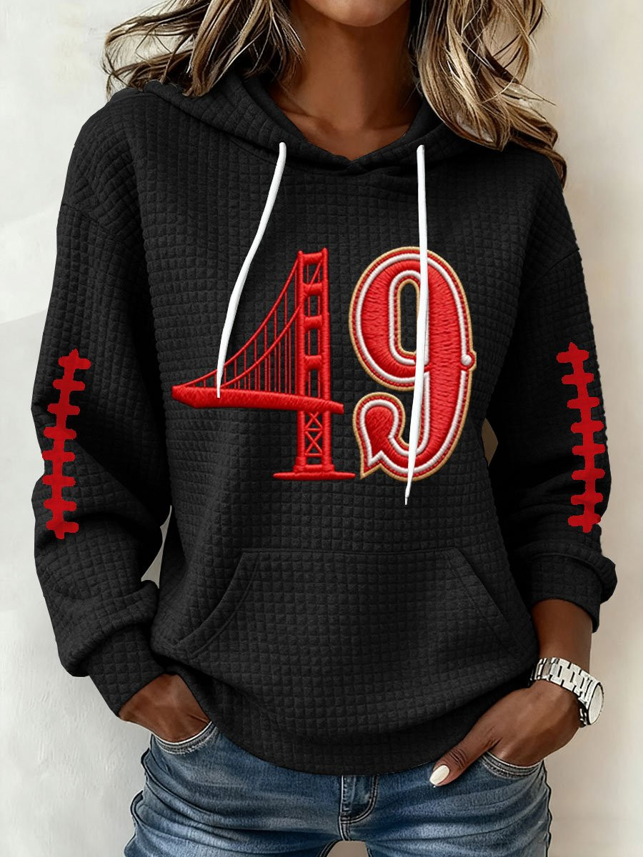 San Francisco 49ers Merch Go 49ers Hoodie San Francisco Football Gift Ideas