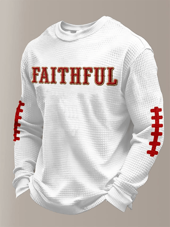 San Francisco Football Faithful Long Sleeve T-Shirt Game Day Shirts San Francisco Strong Apparel