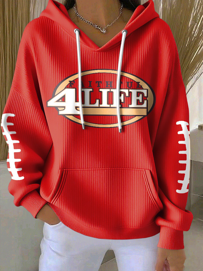 San Francisco Football Hoodie San Francisco Strong Merch Game Day Clothing Gifts For Sister