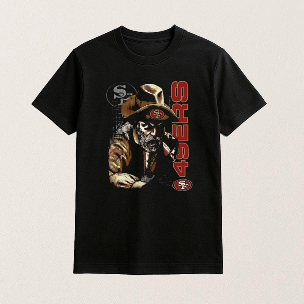 San Francisco Football Mascot Gold Miner Shirt SF Football Merch Gifts For Husband