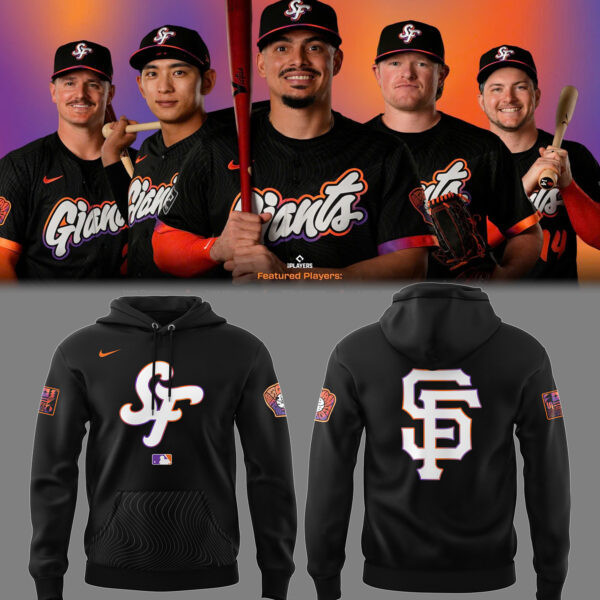 San Francisco Giants City Connect 2025 Hoodie MLB Merch SF Giants Fan Baseball Lover Gifts