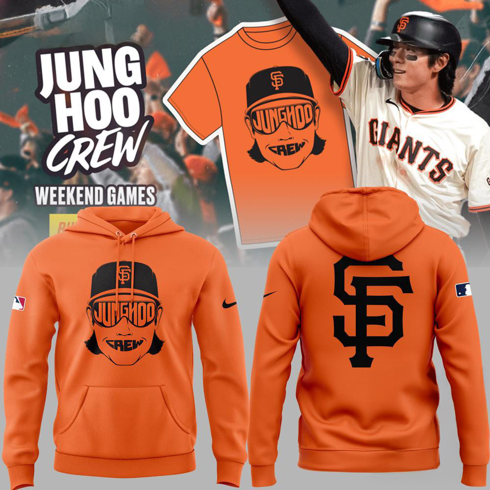 San Francisco Giants MLB 2025 Limited Jung Hoo Crew Hoodie Baseball Fan Gift Ideas