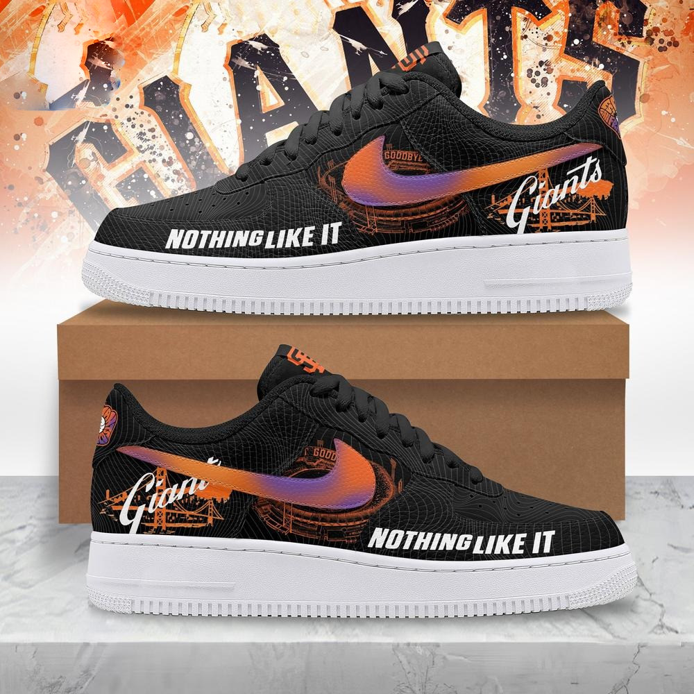 San Francisco Giants Nothing Like It AF1 Shoes Baseball Enthusiast Gifts