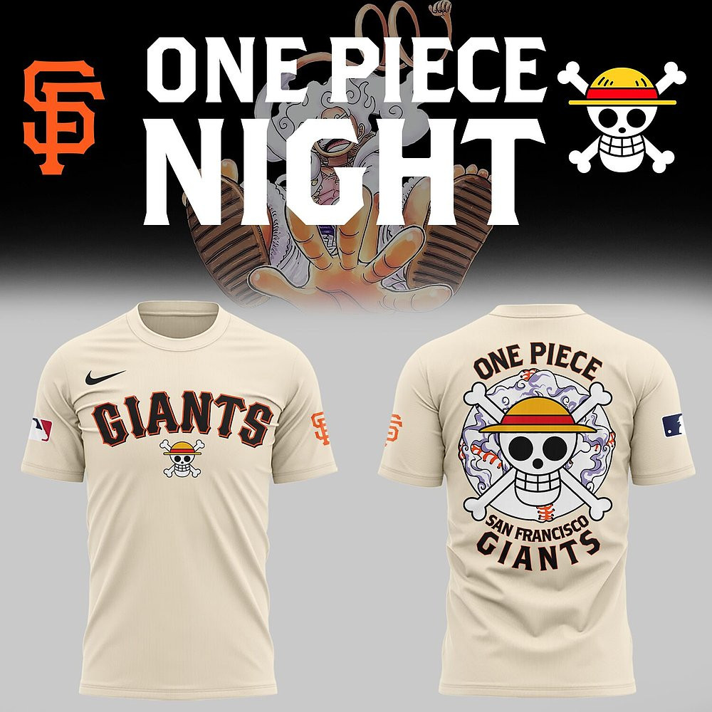 San Francisco Giants One Piece Night T-Shirt Limited Edition Best Gift For Baseball Fans