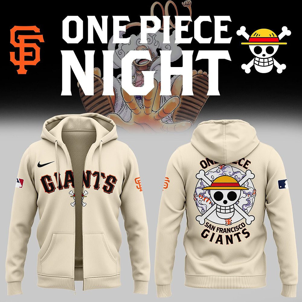 San Francisco Giants One Piece Night Zip Hoodie Limited Edition Best Gift For Fans