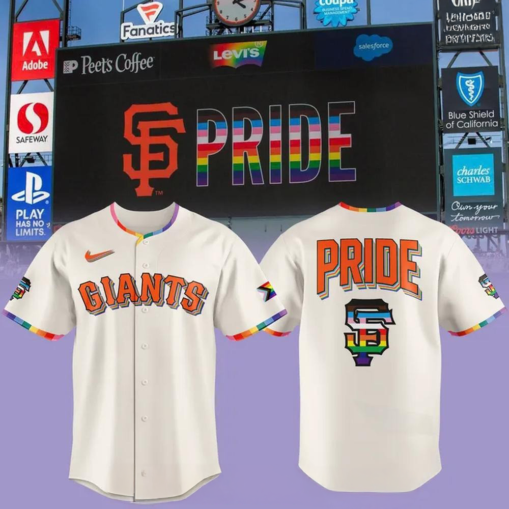 San Francisco Giants Pride Night 2025 Special Jersey Baseball Team Gift Ideas