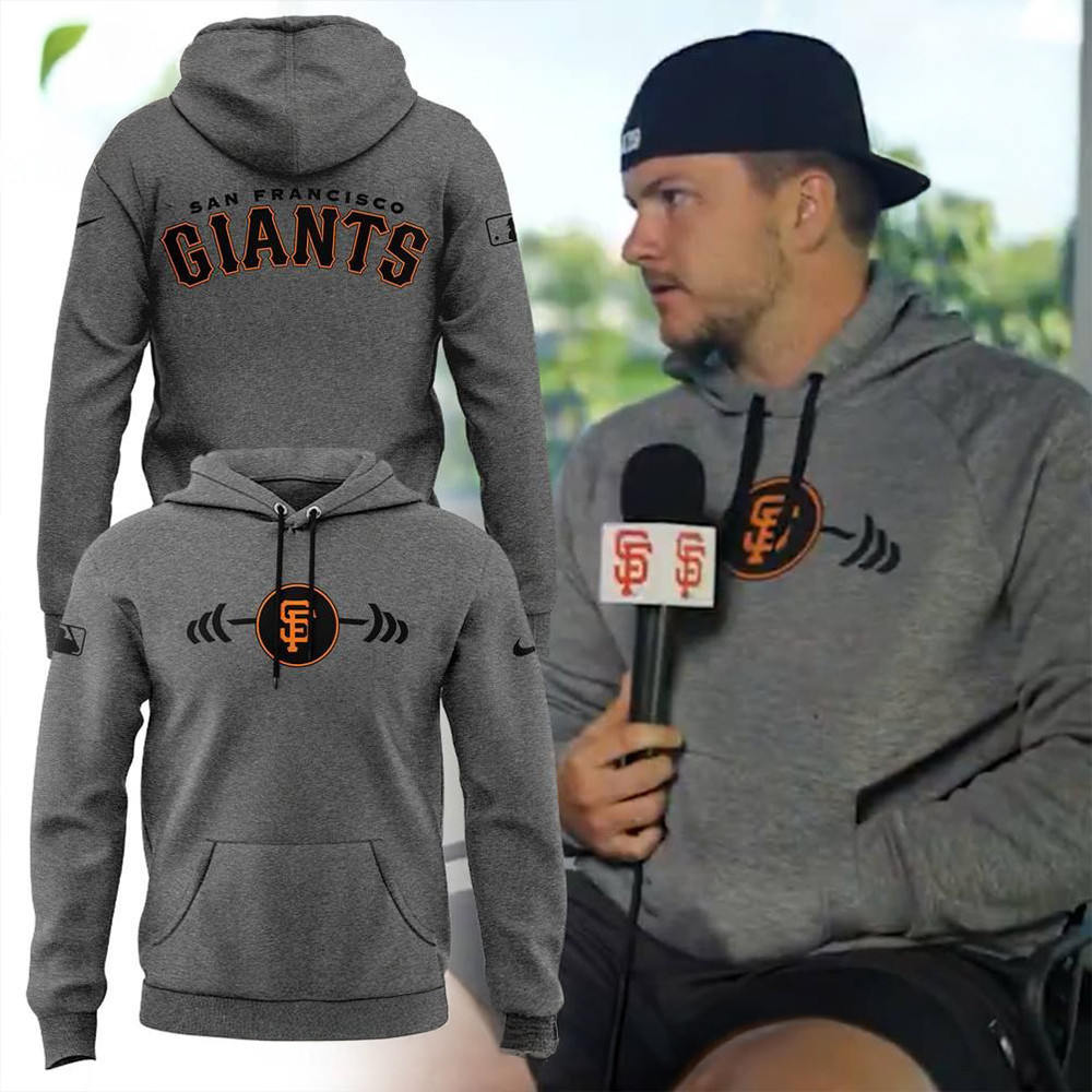 San Francisco Giants Special 2025 Patrick Bailey Grey Hoodie Gifts For Baseball Lovers