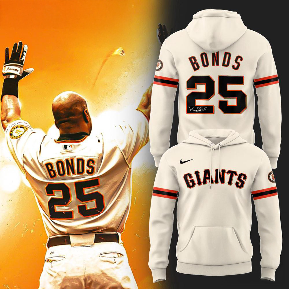 San Francisco Giants x Happy Barry Bonds Day Hoodie Baseball Fan Gifts