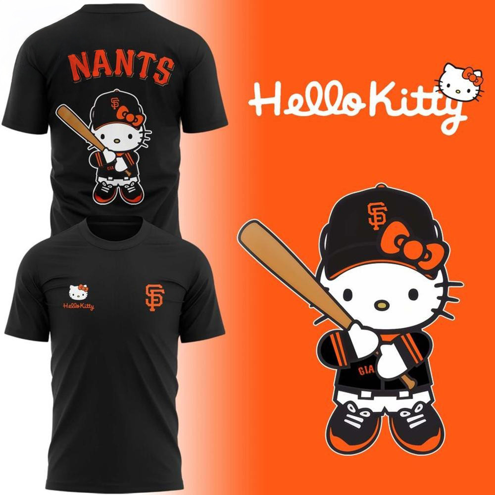 San Francisco Giants x Hello Kitty Shirt Good Gifts For Basketball Lovers