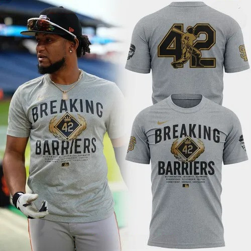 San Francisco Giants X Jackie Ro T-Shirt Presents For Baseball Fans
