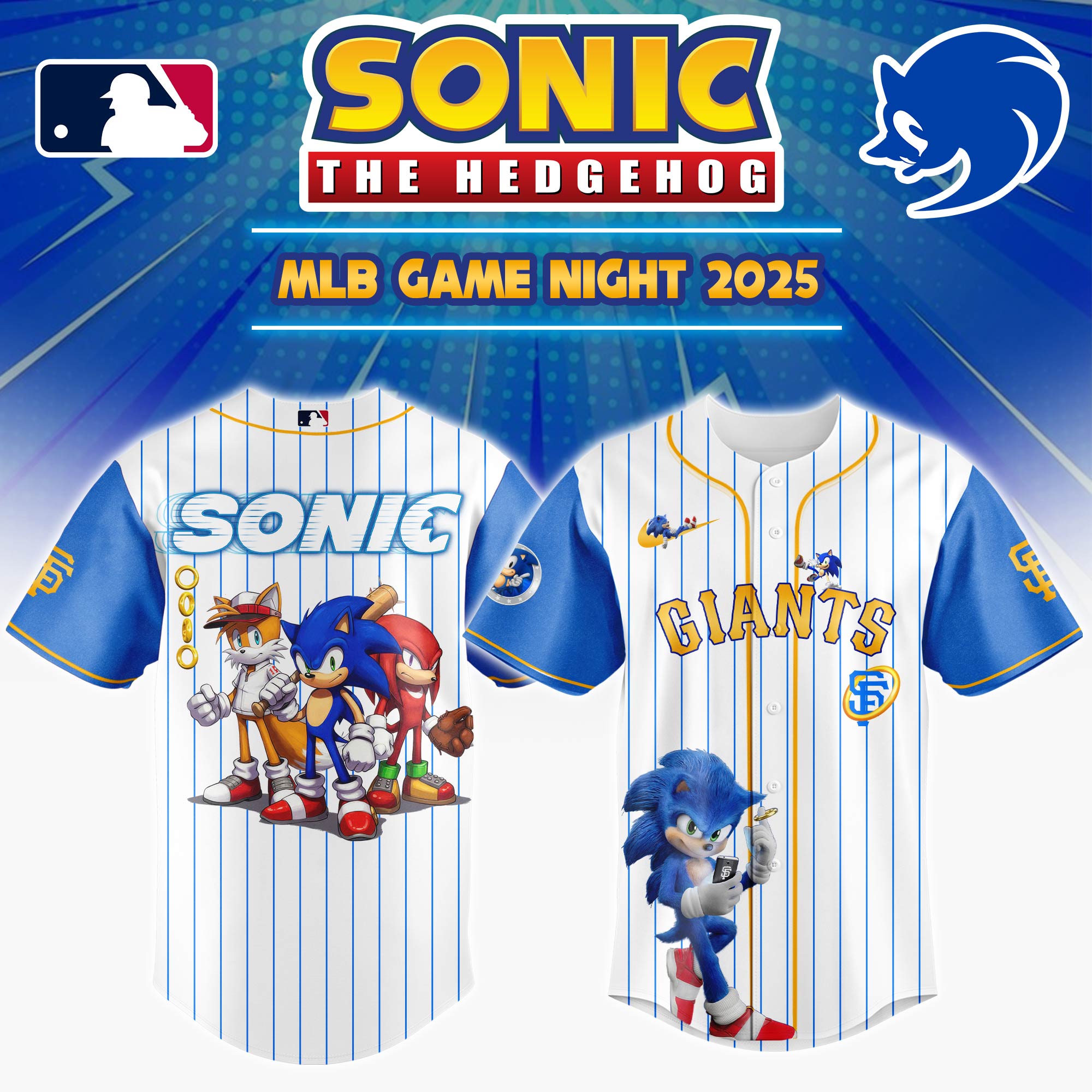 San Francisco Giants x Socnic Game Night Jersey 2025 Present For Baseball Fans