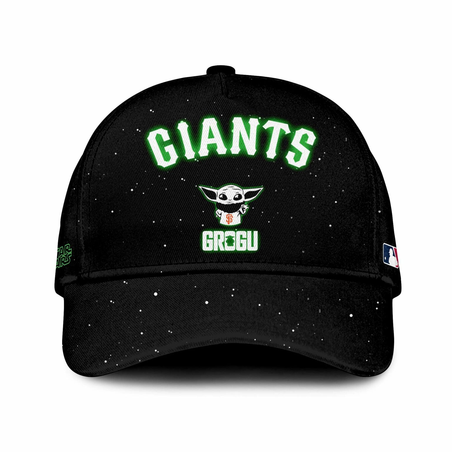 San Francisco Giants x Star Wars Grogu Night Hat Best Gifts For Baseball Fans