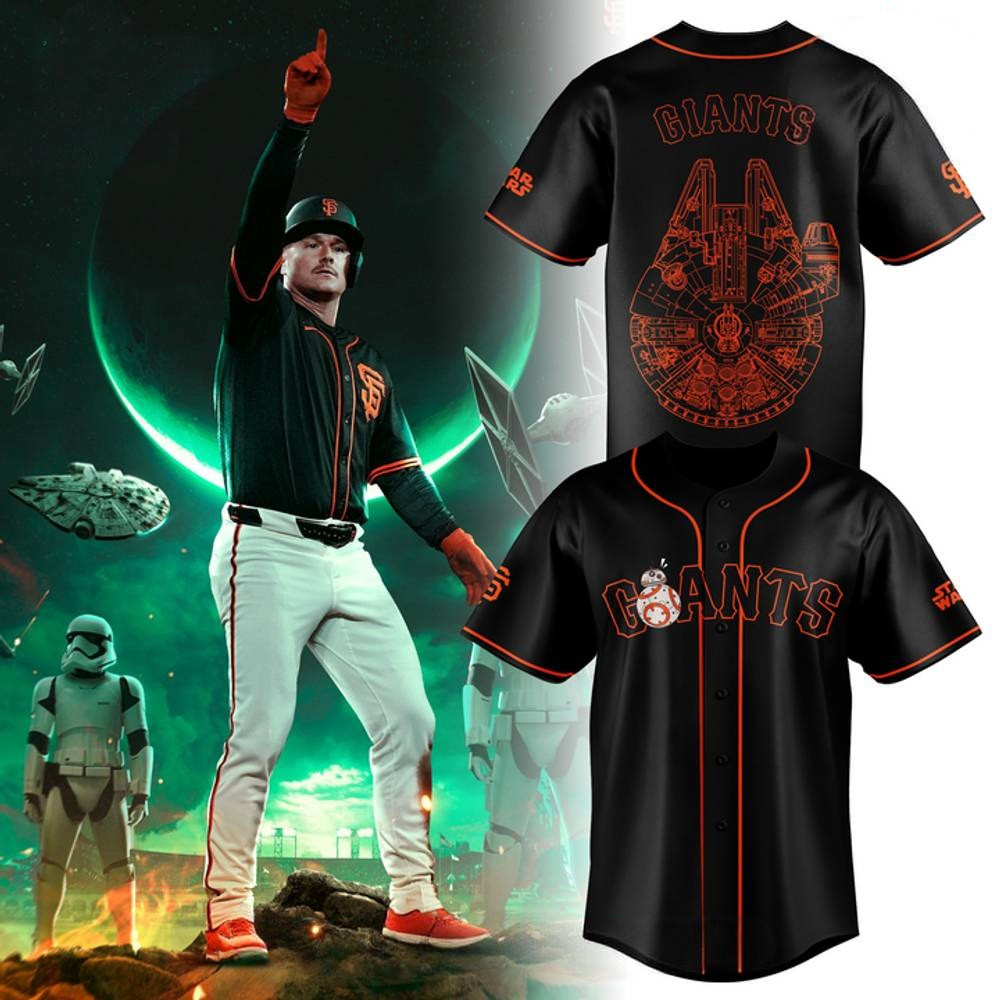 San Francisco Giants x Star Wars Special New 2025 Baseball Jersey Fans Gifts