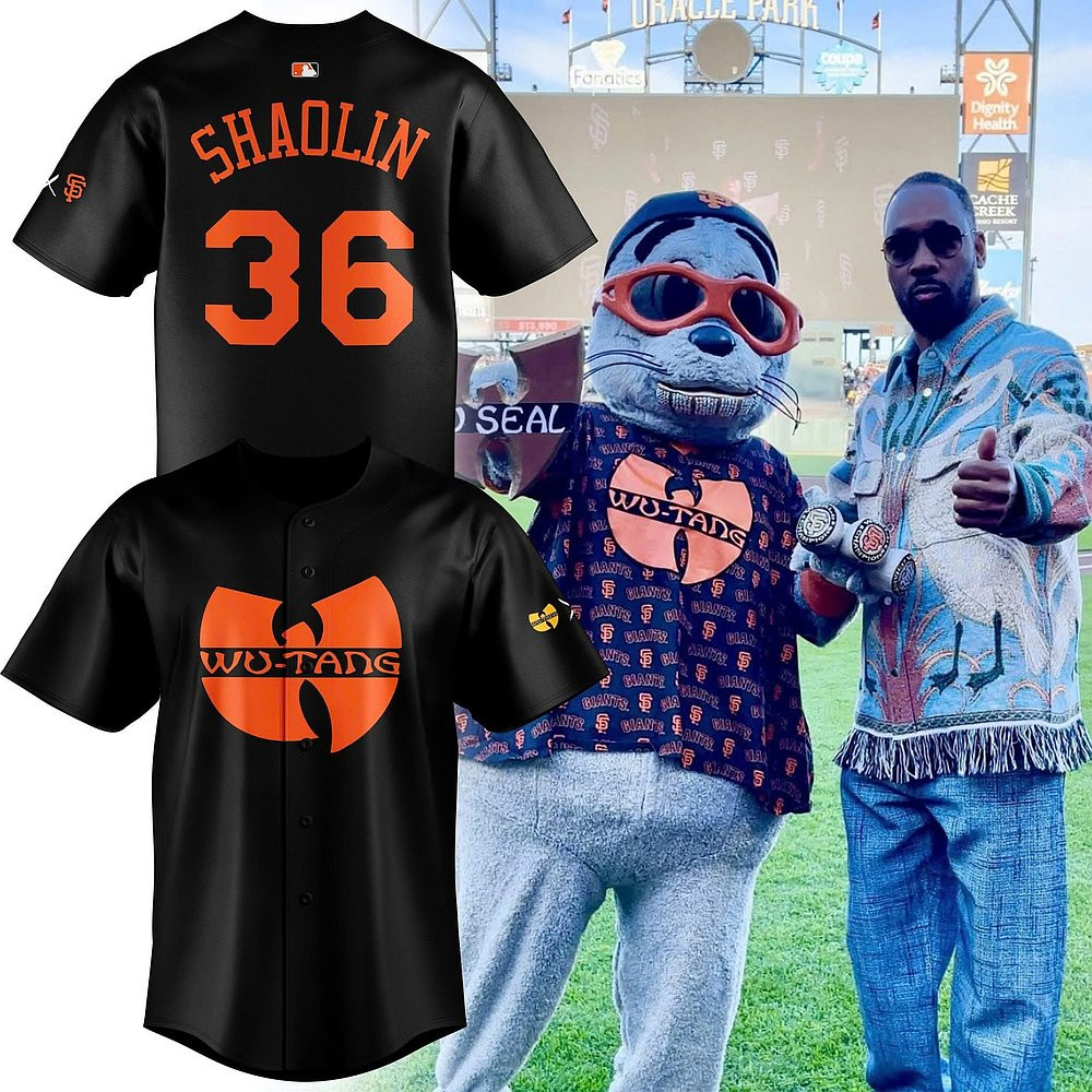 San Francisco Giants x Wu-Tang Clan Jersey Giants Merch