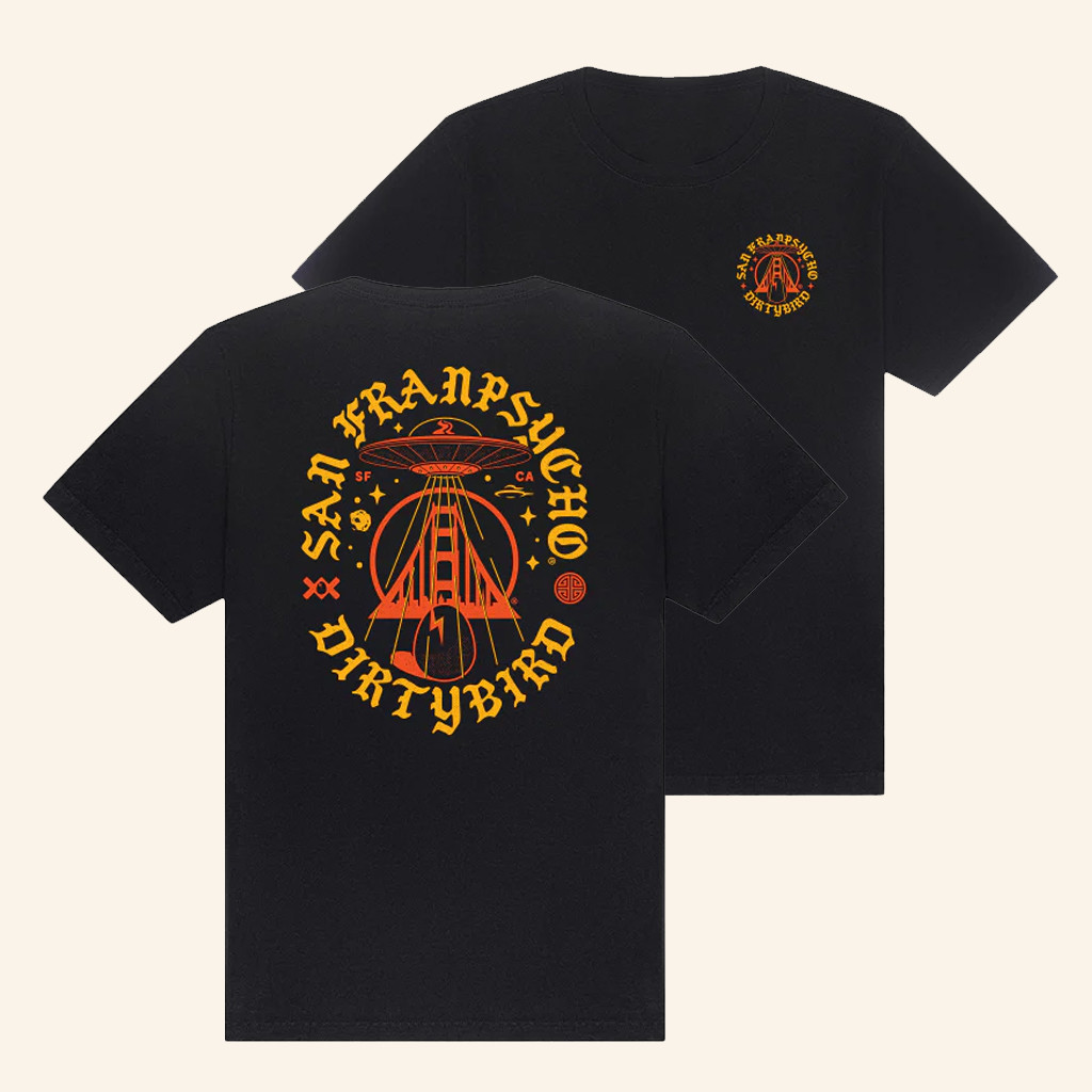 San Franpsycho Merch Dirty UFO T-Shirt Birthday Gift Ideas For Him