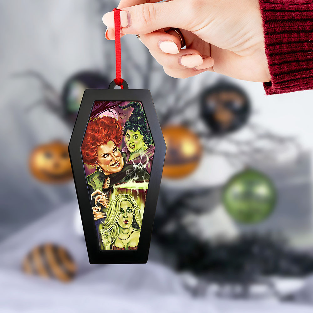 Sanderson Sisters Brewing Magic Ornamen Gift For Halloween Day