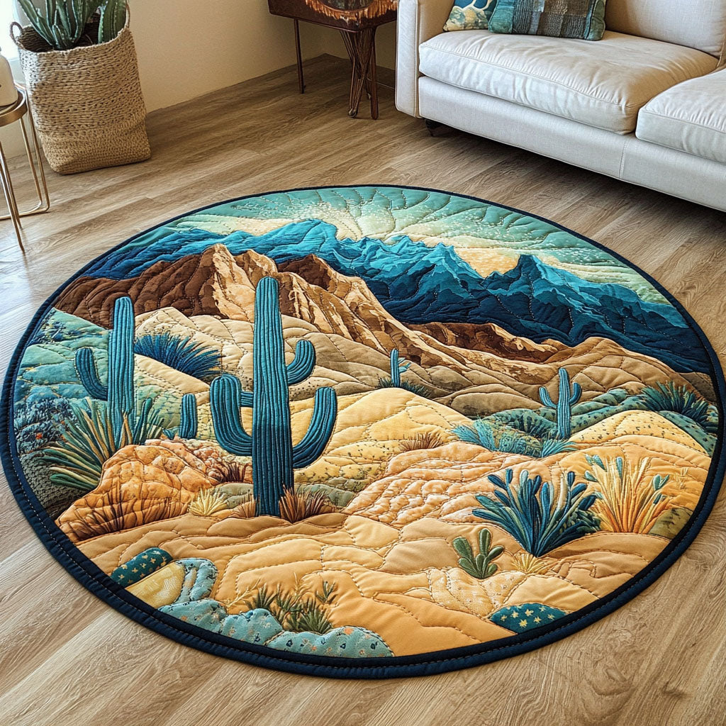 Sandy Quilted Round Mat Outdoor Entryway Decor Christmas Gifts For Brother In Law