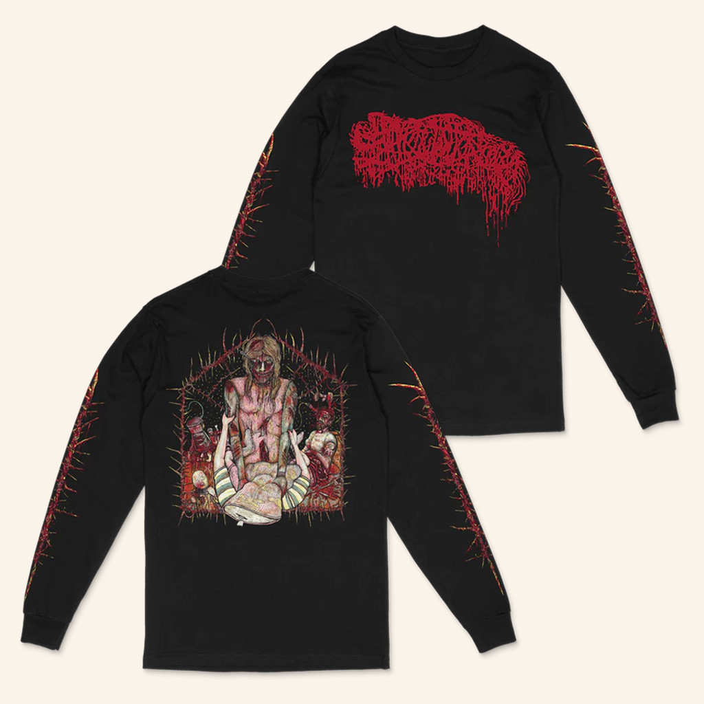 Sanguisugabogg Merch Suffocate Long Sleeve T-Shirt Cool Gifts For Husband Sanguisugabogg Merch Suffocate Long Sleeve T-Shirt Cool Gifts For Husband