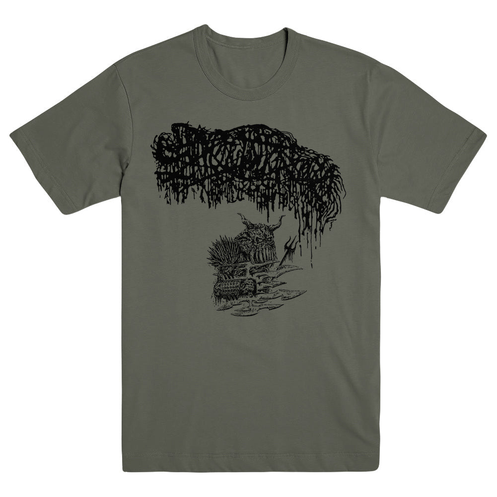 Sanguisugabogg Merch Warlord Military Green Shirt Sanguisugabogg Shirt Father'S Day Gifts For Husband