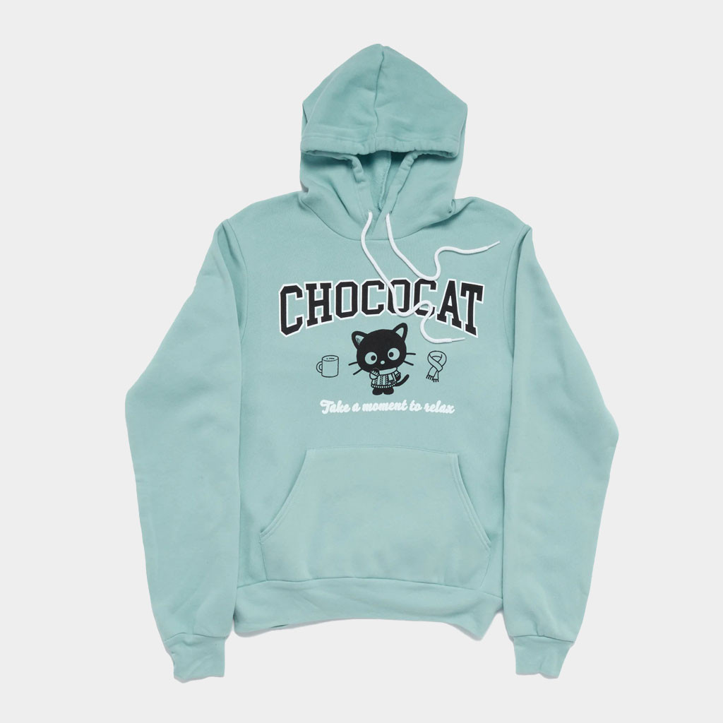 Sanrio Merch Store Shop Chococat Adult Take A Moment To Relax Hoodie-1 Sanrio Merch Store Shop Chococat Adult Take A Moment To Relax Hoodie-1