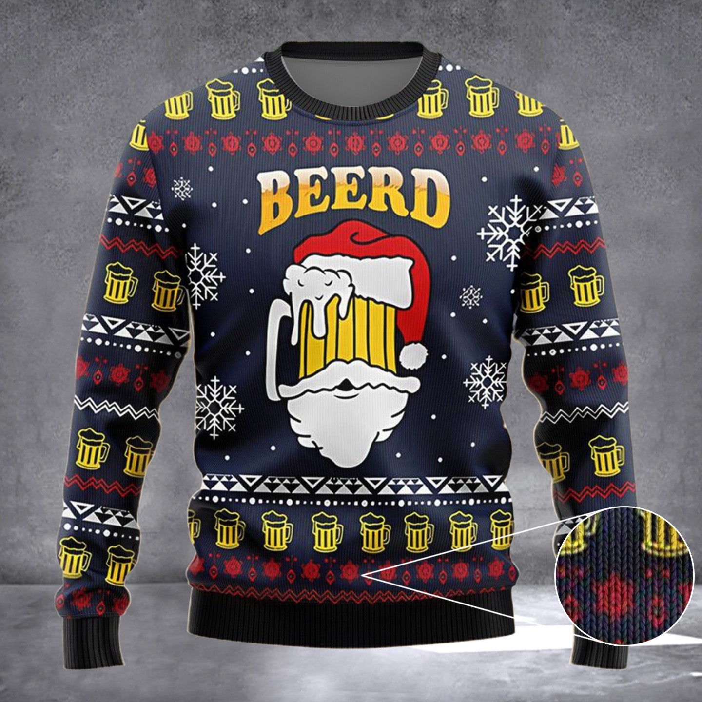 Santa Beerd Ugly Xmas Sweater Unique Christmas sweater Gifts For Beer Lovers Santa Beerd Ugly Xmas Sweater Unique Christmas sweater Gifts For Beer Lovers