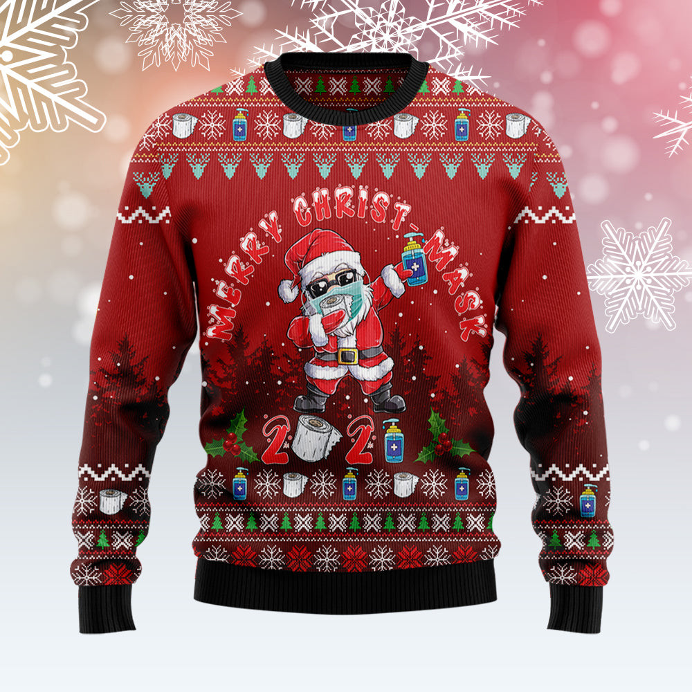 Santa Christmas Santa Dabbing Ugly Christmas Sweater