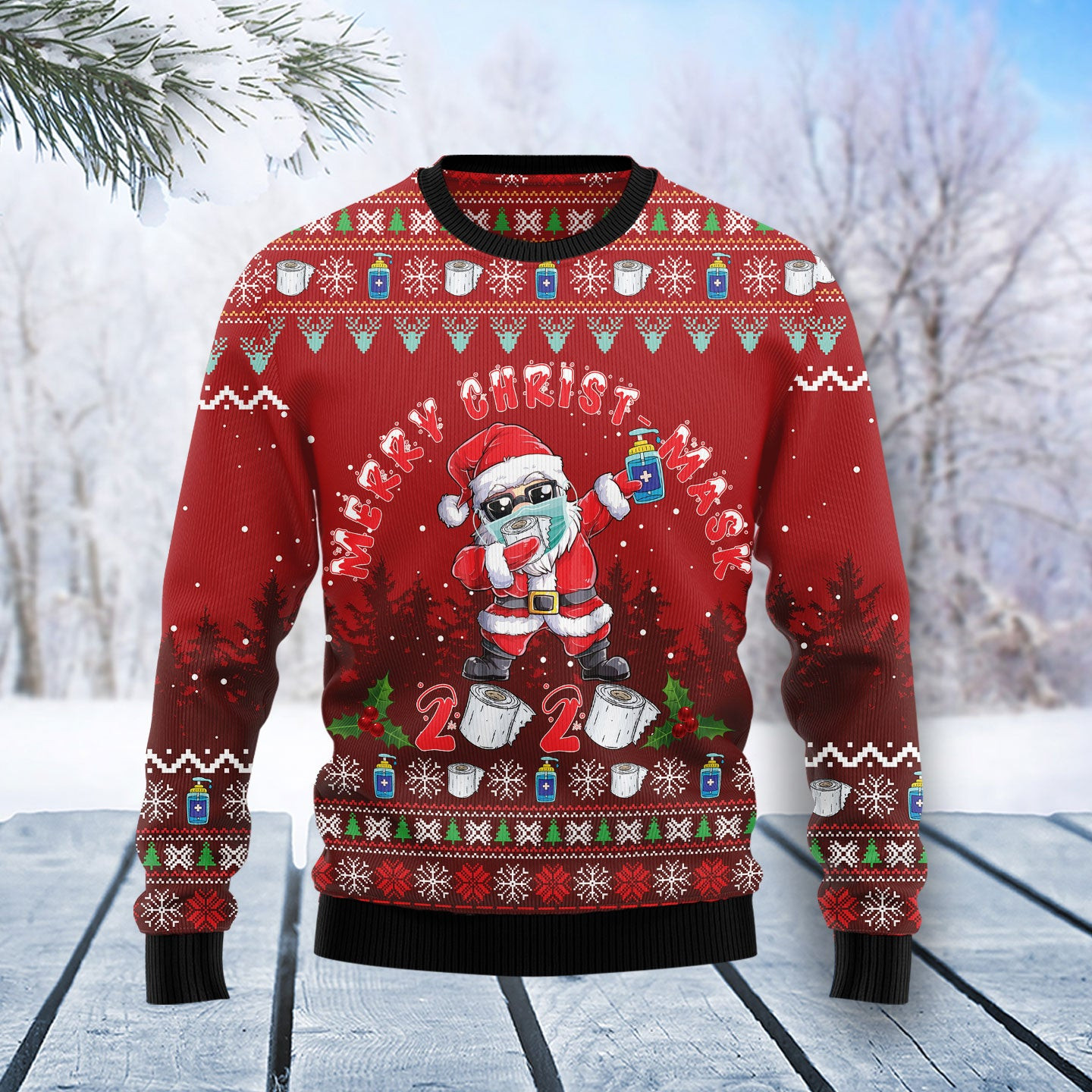 Santa Christmas Ugly Christmas Sweater