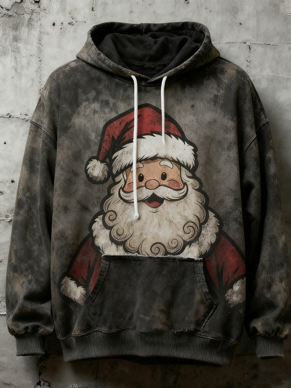 Santa Claus Christmas Hoodie Cute Clothes Winter Holiday Presents For Friends