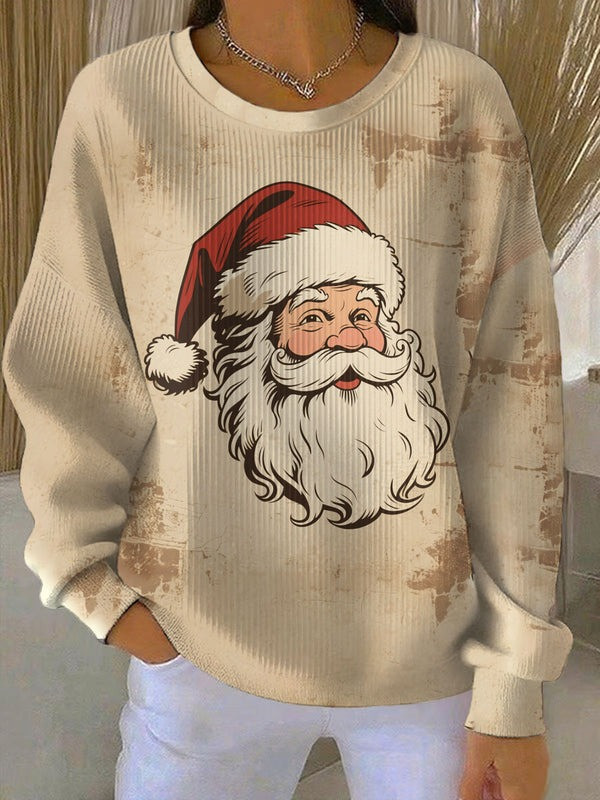 Santa Claus Christmas Sweatshirt Best Inappropriate Christmas Clothing Gift Ideas For Her