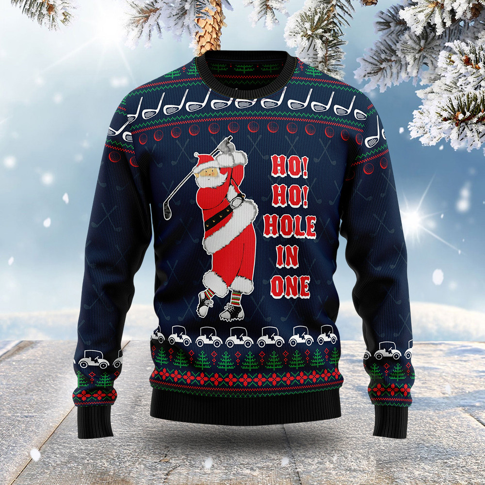 Santa Claus Ho Ho Ho Ugly Christmas Sweater Xmas Clothing Christmas Gifts For Him