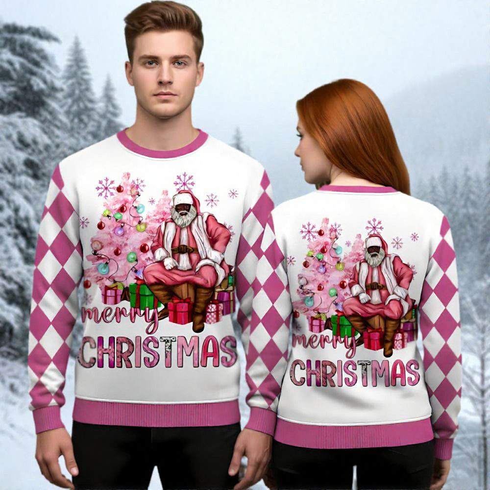 Santa Claus Ugly Christmas Sweater Merry Christmas Xmas Wear Christmas Gifts For Him