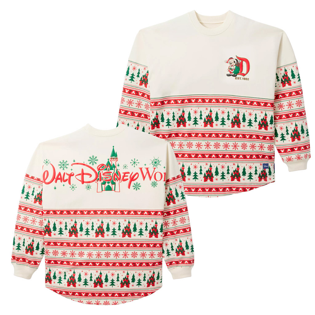 Santa Mouse Fair Isle Spirit Sweatshirt Merry Christmas Apparel Gifts For Wife