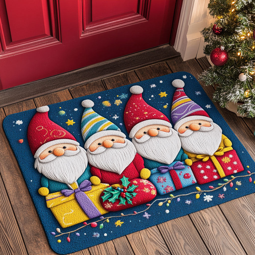 Santa Present Doormat Perfect Gift For Friends and Family on Christmas Day
