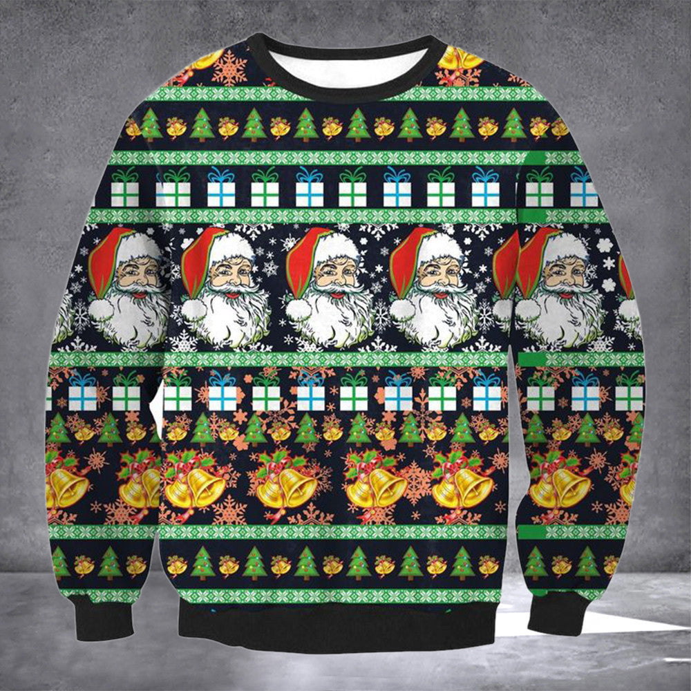 Santa Ugly Christmas Sweater Santa Xmas Holiday Sweater Christmas Gifts 2024 For Men Women Santa Ugly Christmas Sweater Santa Xmas Holiday Sweater Christmas Gifts 2024 For Men Women