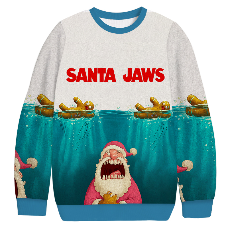 Santa's Holiday Chaos Christmas Ugly Sweatshirt Funny Xmas Party Outfit Gift Ideas Santa's Holiday Chaos Christmas Ugly Sweatshirt Funny Xmas Party Outfit Gift Ideas