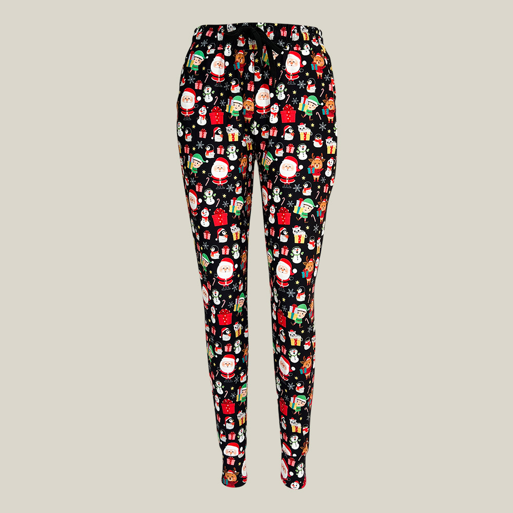 Santa's Little Helpers Leggings Christmas Themed Women's Yoga Leggings Gifts For Her