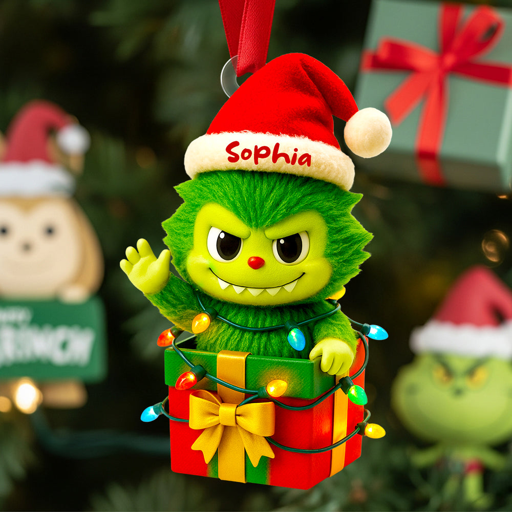 Santa's Little Ornament Personalized Christmas Gifts - Funny Christmas Ornament Gift Santa's Little Ornament Personalized Christmas Gifts - Funny Christmas Ornament Gift