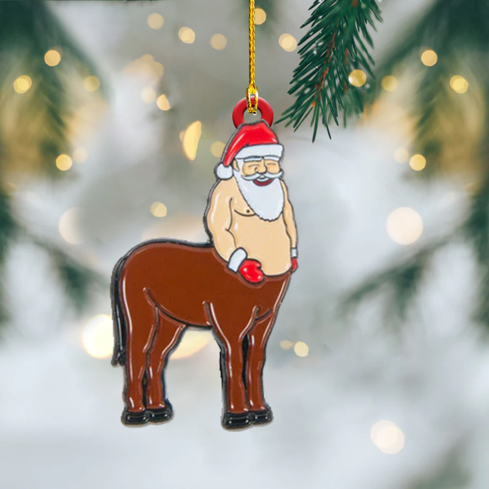 Santaur Christmas Ornament Unique Santa Santaur Xmas Ornament Best Christmas Gifts
