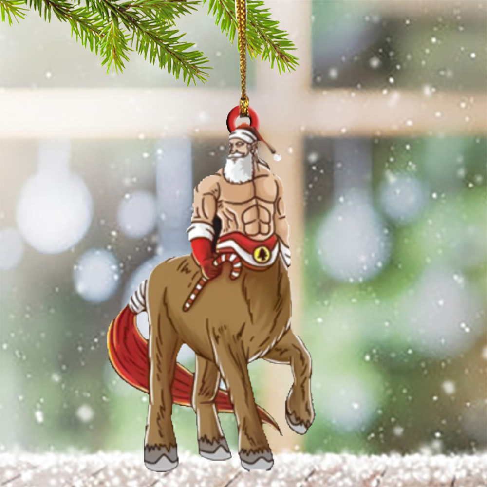 Santaur Ornament Santa Centaur Ornament Christmas Tree Decorations 2024