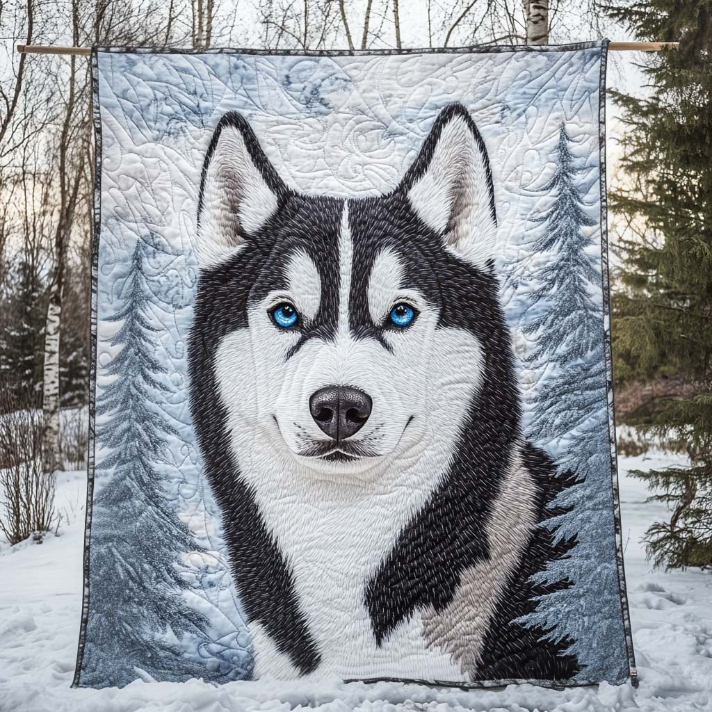 Sapphire Gaze Quilted Blanket Dog Gift Ideas For Dog Owners
